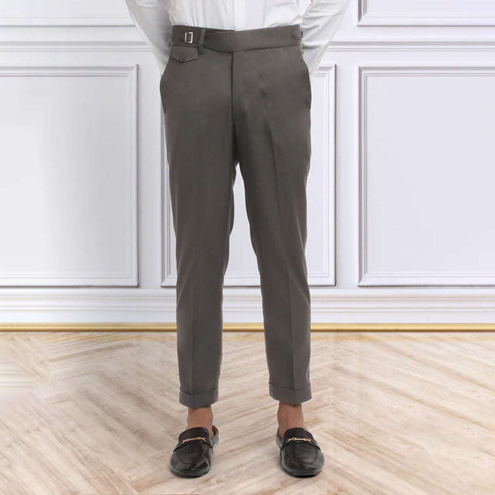 Grey Gurkha Pants