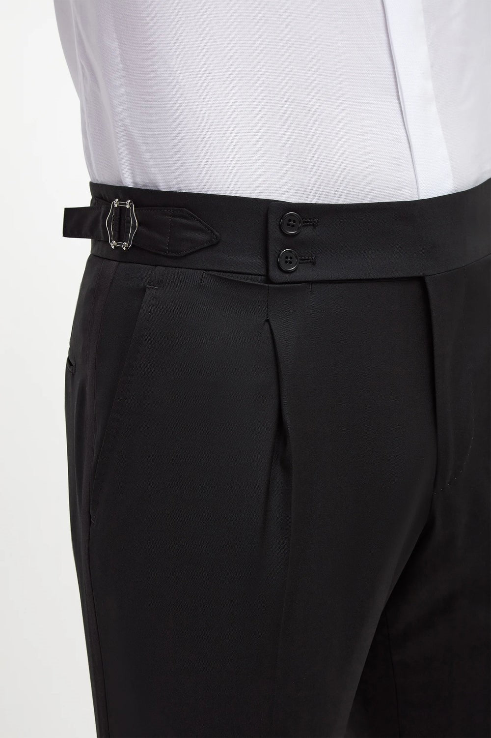 Black gurkha pants