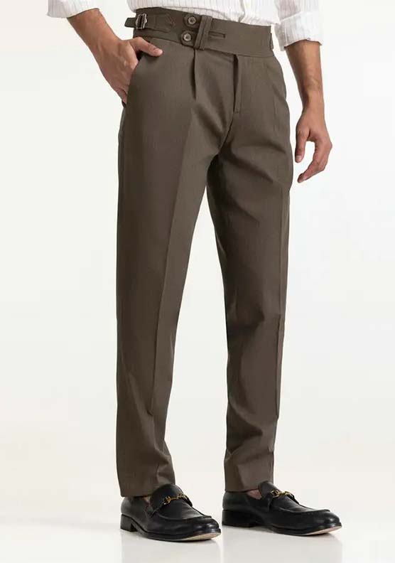 Brown Gurkha pants