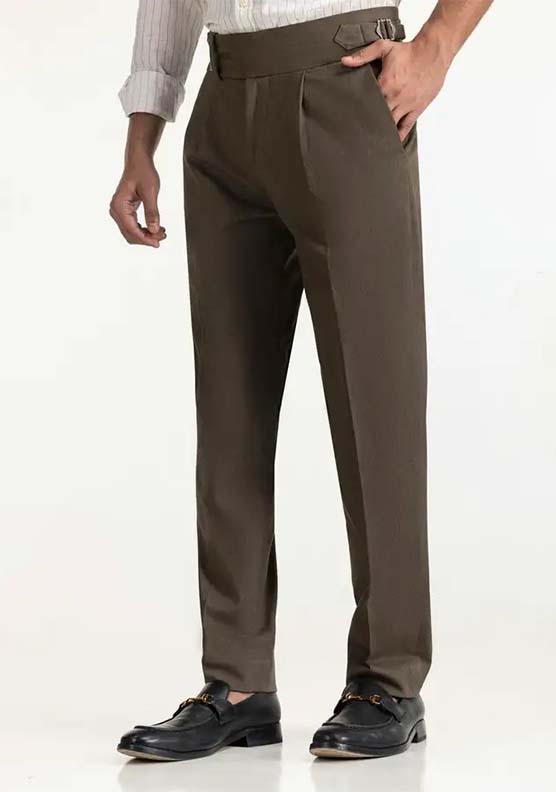 Brown Gurkha pants