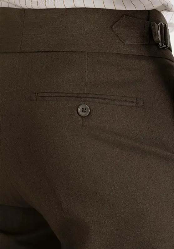 Brown Gurkha pants