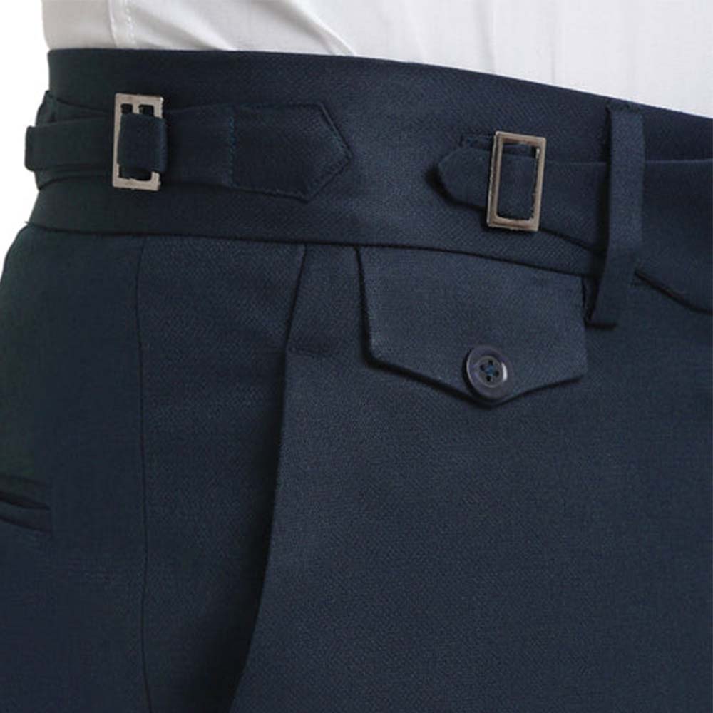 Navy Blue Gurkha Pants