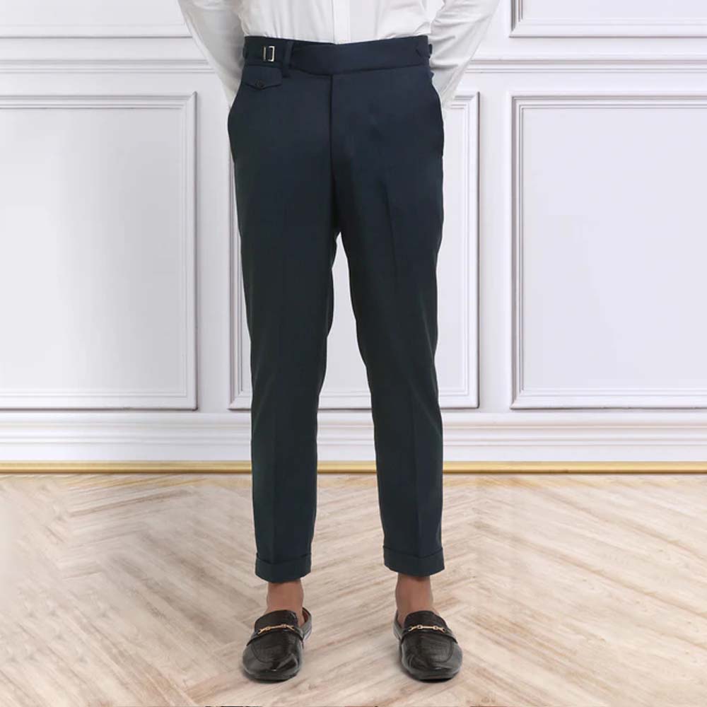 Navy Blue Gurkha Pants